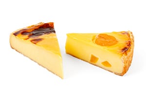 flans réalisés par la boulangerie Au Pain Perdu
