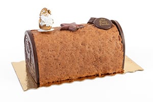 Bûche de Noël, pâtisserie Au Pain Perdu